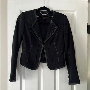 White House Black Market Elegant Black Blazer